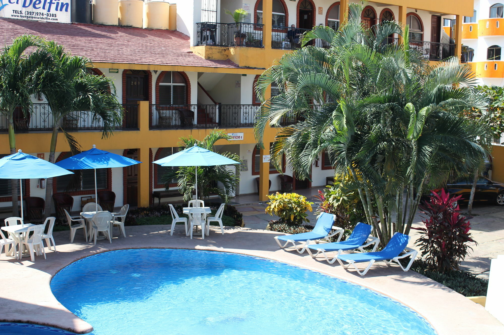 Bungalows El Delfin Rincon de Guayabitos Dış mekan fotoğraf
