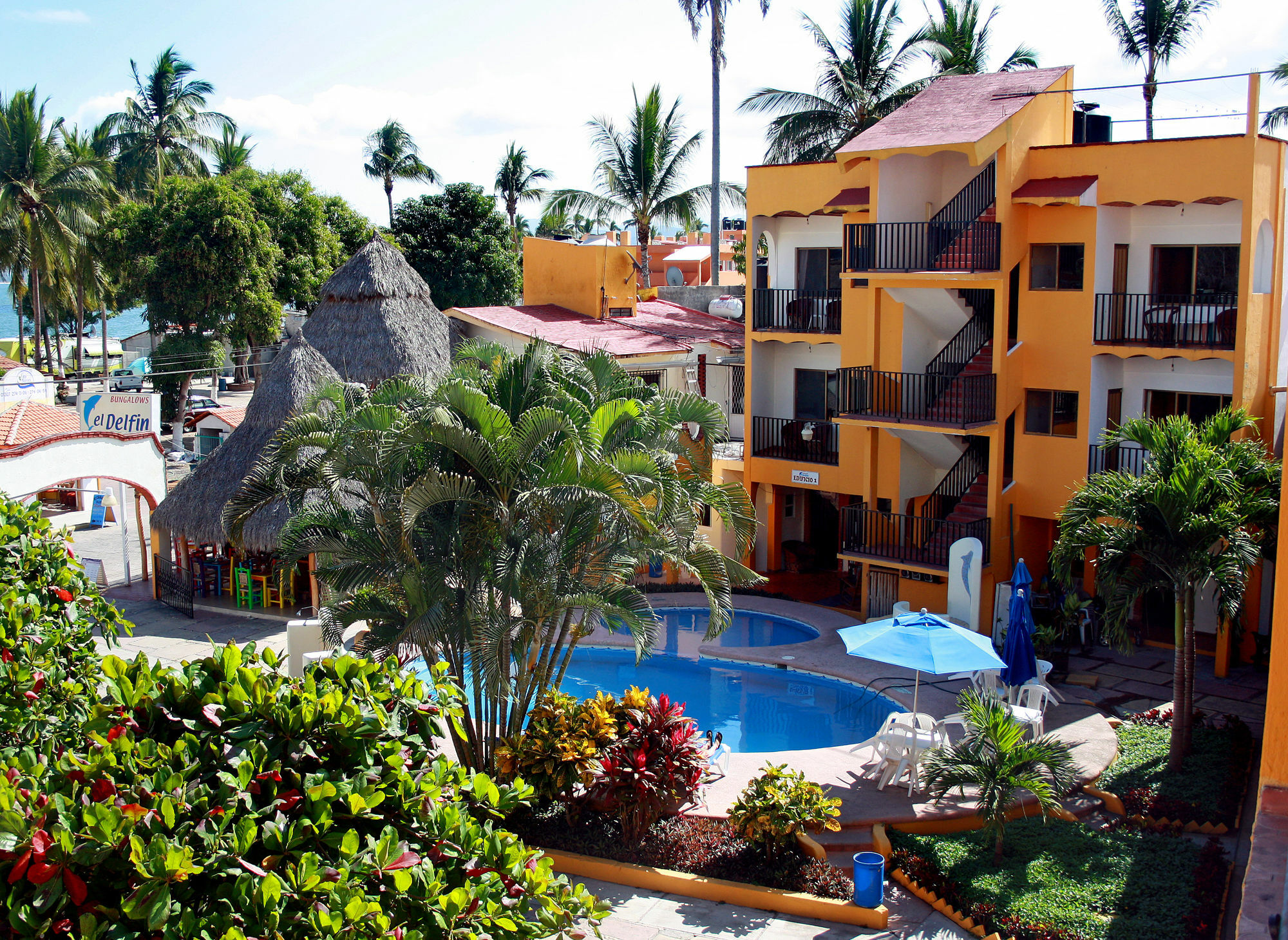 Bungalows El Delfin Rincon de Guayabitos Dış mekan fotoğraf